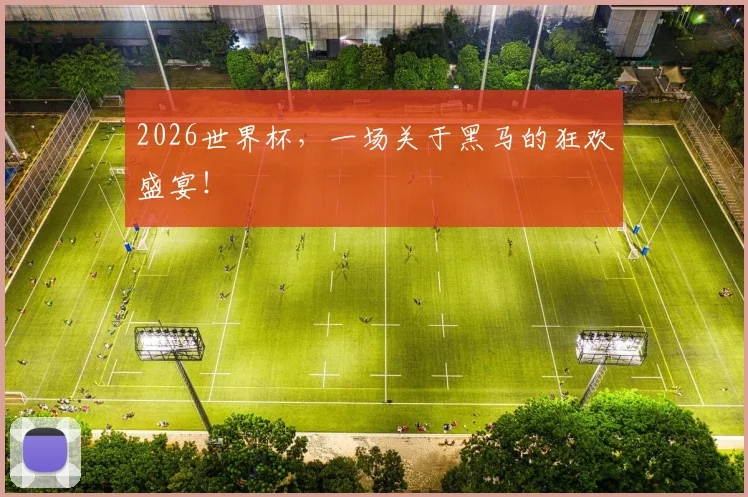 2026世界杯,一场关于黑马的狂欢盛宴!