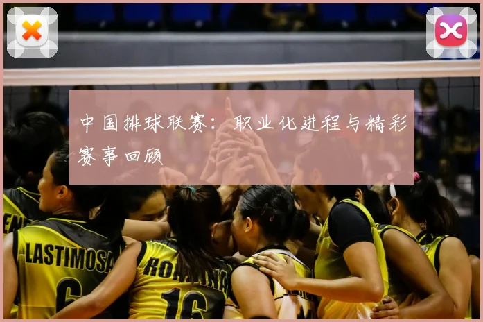 中国排球联赛:职业化进程与精彩赛事回顾